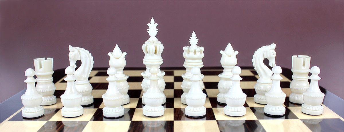 Our sale is for chess pieces only and the chess board is not included